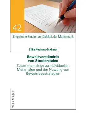 Neuhaus-Eckhardt |  Beweisverständnis von Studierenden | Buch |  Sack Fachmedien