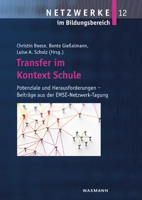 Beese / Gießelmann / Scholz |  Transfer im Kontext Schule | Buch |  Sack Fachmedien