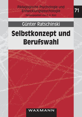 Ratschinski |  Selbstkonzept und Berufswahl | eBook | Sack Fachmedien