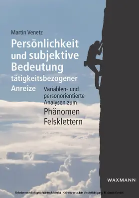 Venetz |  Persönlichkeit und subjektive Bedeutung tätigkeitsbezogener Anreize | eBook | Sack Fachmedien