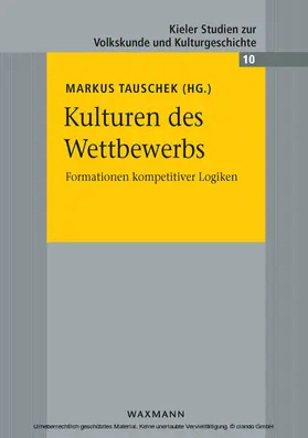 Tauschek |  Kulturen des Wettbewerbs | eBook | Sack Fachmedien