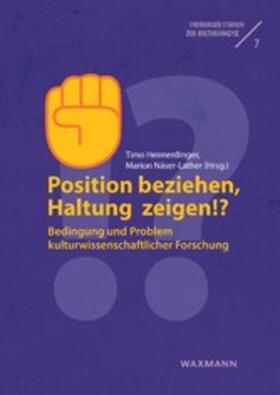 Heimerdinger / Näser-Lather |  Position beziehen, Haltung zeigen!? | eBook | Sack Fachmedien