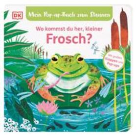 Grimm |  Mein Pop-up-Buch zum Staunen. Wo kommst du her, kleiner Frosch? | Buch |  Sack Fachmedien