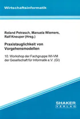 Kneuper / Petrasch / Wiemers |  Praxistauglichkeit von Vorgehensmodellen | Buch |  Sack Fachmedien