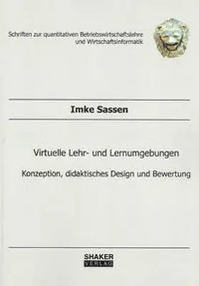 Sassen |  Virtuelle Lehr- und Lernumgebungen | Buch |  Sack Fachmedien