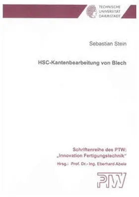 Stein | HSC-Kantenbearbeitung von Blech | Buch | 978-3-8322-9358-1 | sack.de