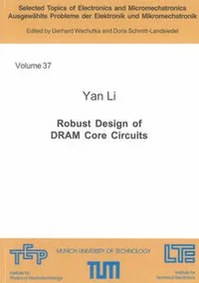 Li |  Robust Design of DRAM Core Circuits | Buch |  Sack Fachmedien