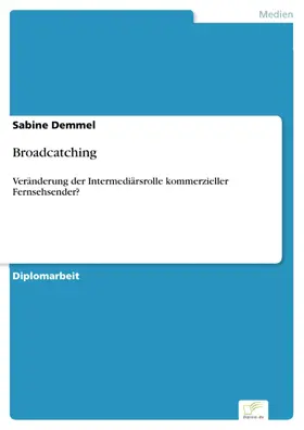 Demmel |  Broadcatching | eBook | Sack Fachmedien