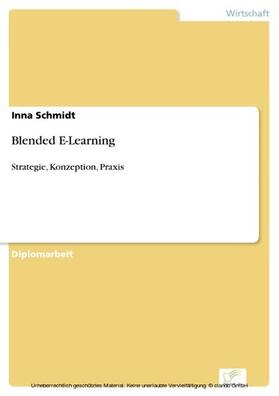 Schmidt |  Blended E-Learning | eBook | Sack Fachmedien