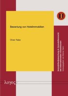 Rabe |  Bewertung von Hotelimmobilien | Buch |  Sack Fachmedien