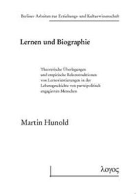 Hunold |  Lernen und Biographie | Buch |  Sack Fachmedien