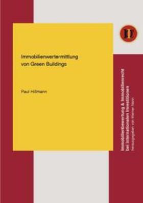 Hillmann |  Immobilienwertermittlung von Green Buildings | Buch |  Sack Fachmedien