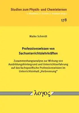 Schmidt |  Professionswissen von Sachunterrichtslehrkräften | Buch |  Sack Fachmedien