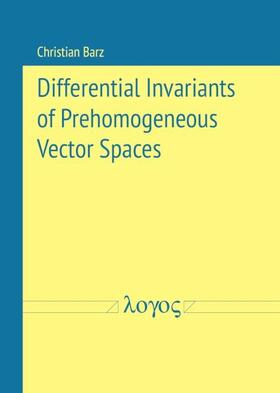 Barz |  Differential Invariants of Prehomogeneous Vector Spaces | Buch |  Sack Fachmedien
