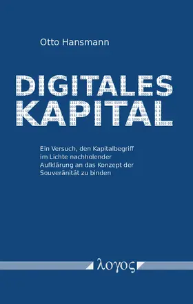 Hansmann |  Digitales Kapital | Buch |  Sack Fachmedien