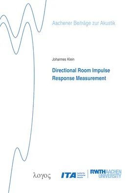 Klein |  Directional Room Impulse Response Measurement | Buch |  Sack Fachmedien