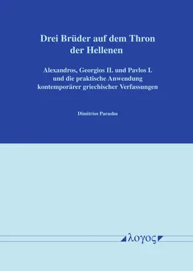 Parashu |  Drei Brüder auf dem Thron der Hellenen | Buch |  Sack Fachmedien