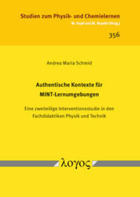 Schmid | Authentische Kontexte für MINT-Lernumgebungen | Buch | 978-3-8325-5605-1 | sack.de