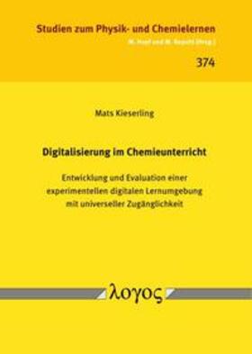 Kieserling |  Digitalisierung im Chemieunterricht | Buch |  Sack Fachmedien