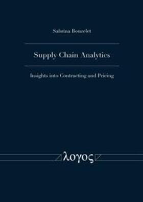 Bonzelet | Supply Chain Analytics | Buch | 978-3-8325-5790-4 | sack.de