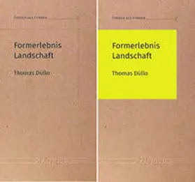 Düllo |  Formerlebnis Landschaft | Buch |  Sack Fachmedien