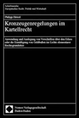  Kronzeugenregelungen im Kartellrecht | Buch |  Sack Fachmedien