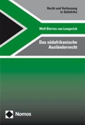 Lengerich |  Das südafrikanische Ausländerrecht | Buch |  Sack Fachmedien
