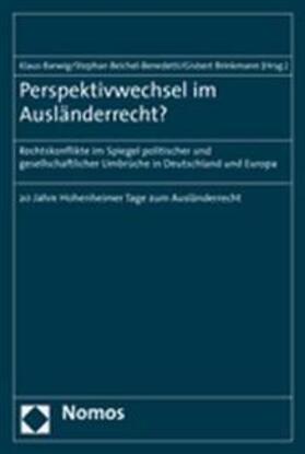 Barwig / Beichel-Benedetti / Brinkmann |  Perspektivwechsel im Ausländerrecht? | Buch |  Sack Fachmedien