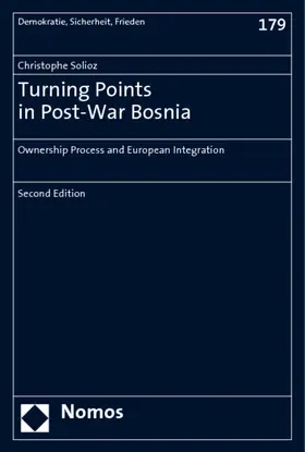 Solioz |  Turning Points in Post-War Bosnia | Buch |  Sack Fachmedien