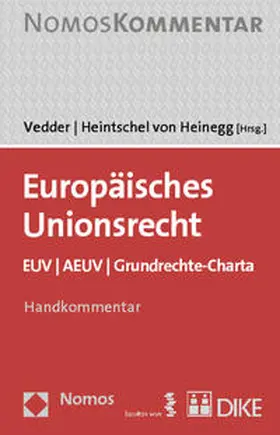 Vedder / Heintschel von Heinegg |  Europäisches Unionsrecht | Buch |  Sack Fachmedien