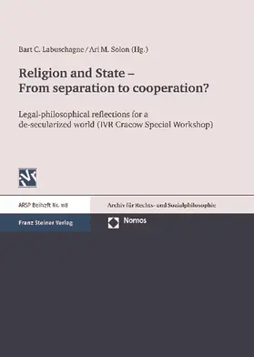 Labuschagne / Solon |  Religion and State - From separation to cooperation? | Buch |  Sack Fachmedien