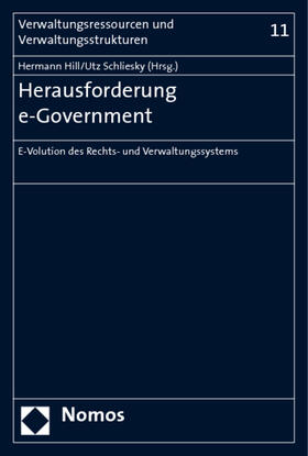 Hill / Schliesky |  Herausforderung e-Government | Buch |  Sack Fachmedien