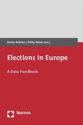 Nohlen / Stöver |  Elections in Europe | Buch |  Sack Fachmedien