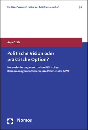 Opitz |  Politische Vision oder praktische Option? | Buch |  Sack Fachmedien