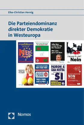 Hornig |  Die Parteiendominanz direkter Demokratie in Westeuropa | Buch |  Sack Fachmedien