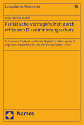 Lauber |  Lauber, A: Paritätische Vertragsfreiheit | Buch |  Sack Fachmedien