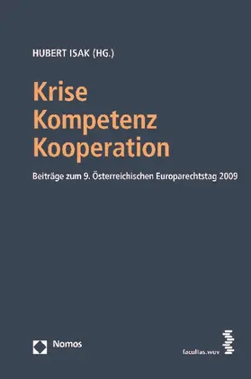 Isak |  Krise - Kompetenz - Kooperation | Buch |  Sack Fachmedien