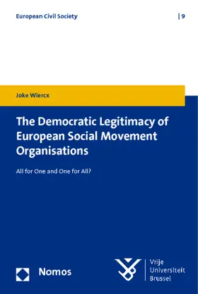 Wiercx |  The Democratic Legitimacy of European Social Movement Organisations | Buch |  Sack Fachmedien