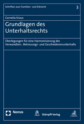 Kraus |  Grundlagen des Unterhaltsrechts | Buch |  Sack Fachmedien