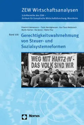 Heinemann / Hennighausen / Traut-Mattausch |  Gerechtigkeitswahrnehmung von Steuer- und Sozialsystemreformen | Buch |  Sack Fachmedien