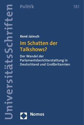 Jainsch |  Im Schatten der Talkshows? | Buch |  Sack Fachmedien