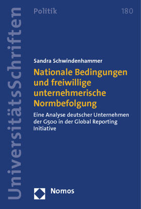 Schwindenhammer |  Schwindenhammer, S: Nationale Bedingungen und freiwillige un | Buch |  Sack Fachmedien