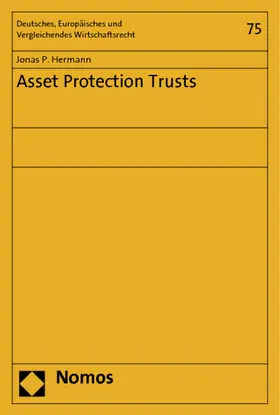 Hermann |  Asset Protection Trusts | Buch |  Sack Fachmedien