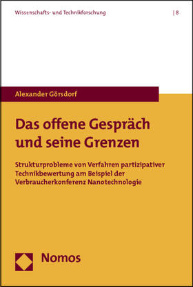 Görsdorf |  Das offene Gespräch und seine Grenzen | Buch |  Sack Fachmedien
