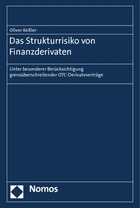 Keßler |  Das Strukturrisiko von Finanzderivaten | Buch |  Sack Fachmedien