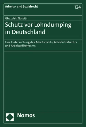 Nassibi |  Schutz vor Lohndumping in Deutschland | Buch |  Sack Fachmedien