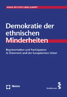 Bender-Säbelkampf |  Demokratie der ethnischen Minderheiten | Buch |  Sack Fachmedien