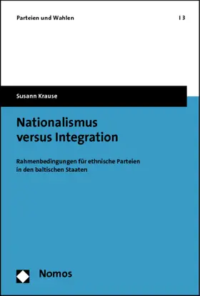 Krause |  Nationalismus versus Integration | Buch |  Sack Fachmedien