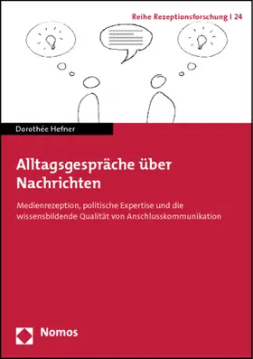 Hefner |  Alltagsgespräche über Nachrichten | Buch |  Sack Fachmedien