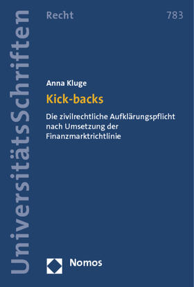 Kluge | Kick-backs | Buch | 978-3-8329-7817-4 | sack.de